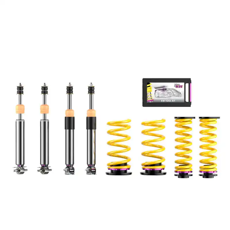 Authentic KW Coilover Kit V3 82-91 Mercedes-Benz S Class (C126) Coupe 2WD — PMD Premier Motoring Development