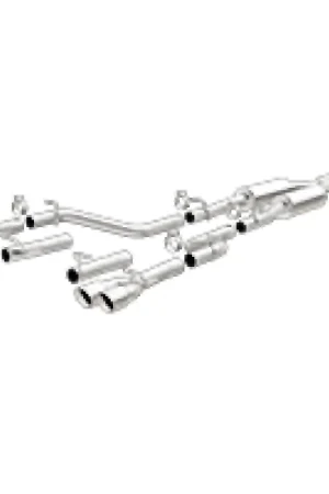 Worldwide Shipping MagnaFlow Cat-Back, SS, 2.5in, Quad Split Rear 3.5in Tip 2015 Dodge Ch — PMD Premier Motoring Development