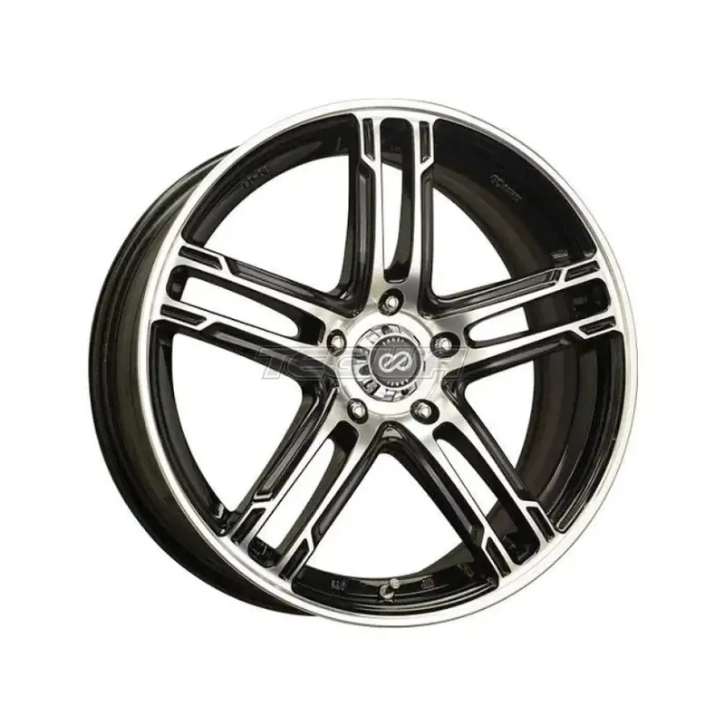 Bargain Enkei FD-05 Alloy Wheel 15x7 ET38 4x100 Black Machined 72.62mm CB