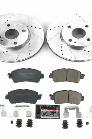 Warranty Included Power Stop 2016 Scion iA Front Z23 Evolution Sport Brake Kit — PMD Premier Motoring Development