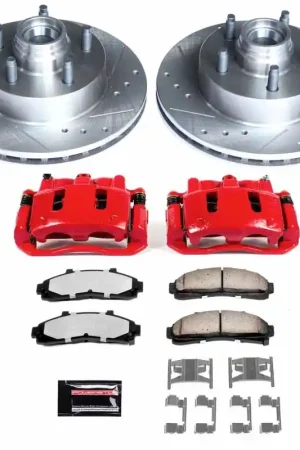 While Supplies Last Power Stop 98-02 Ford Ranger Front Z36 Truck & Tow Brake Kit w/Caliper — PMD Premier Motoring Development
