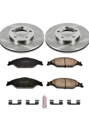 Worldwide Shipping Power Stop 99-04 Ford Mustang Front Autospecialty Brake Kit — PMD Premier Motoring Development