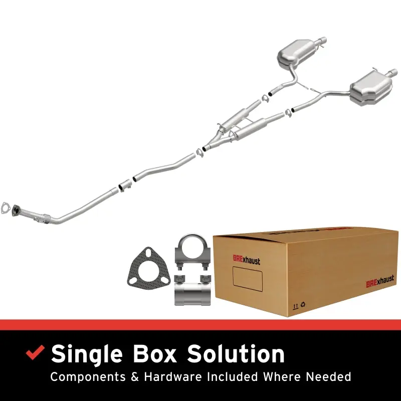 Best Price BRE Exhaust 04-05 Audi A4 Quatro 1.8L Exhaust Kit — PMD Premier Motoring Development