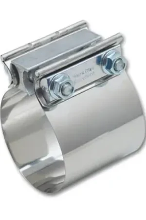 Premium Vibrant Easy Seal SS Exhaust Sleeve Butt Joint Clamp for 2.25in O.D. T — PMD Premier Motoring Development