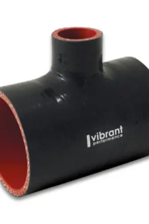 Sale Vibrant 4 Ply Reinforced Silicone T Adapter - 3in Outlet ID x 4in OAL— PMD Premier Motoring Development