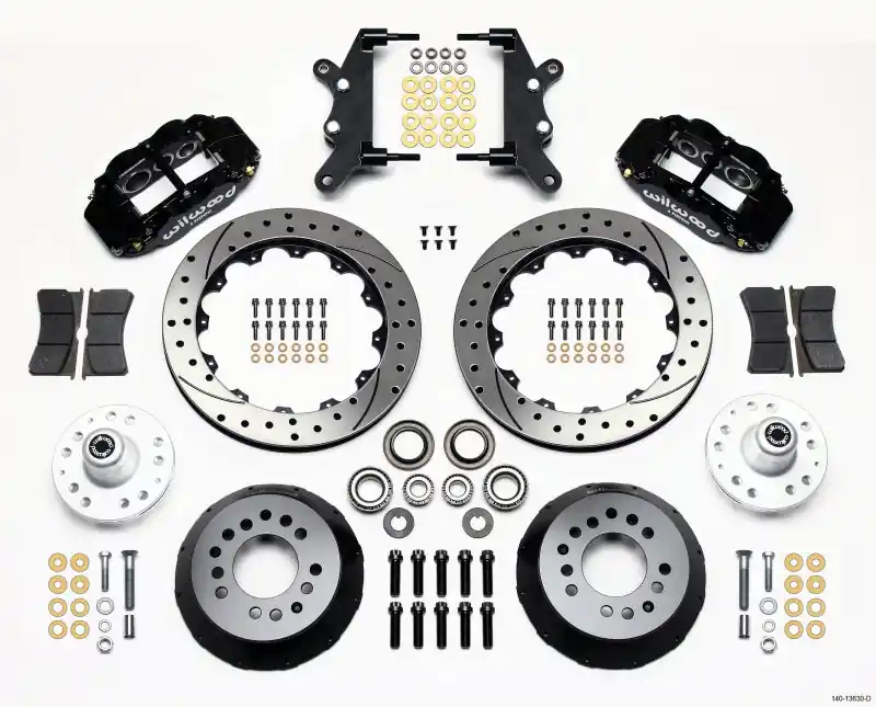 Wilwood Narrow Superlite 6R Front Hub Kit 12.88in Drilled 60-68 Ford / — PMD Premier Motoring Development Today Only