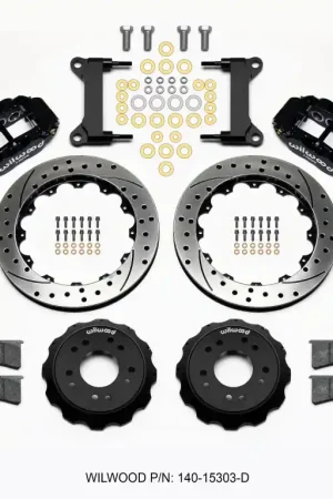 Wilwood Narrow Superlite 6R Front Hat Kit 13.06 Drilled 63-87 C10 w/ W — PMD Premier Motoring Development Warranty Included