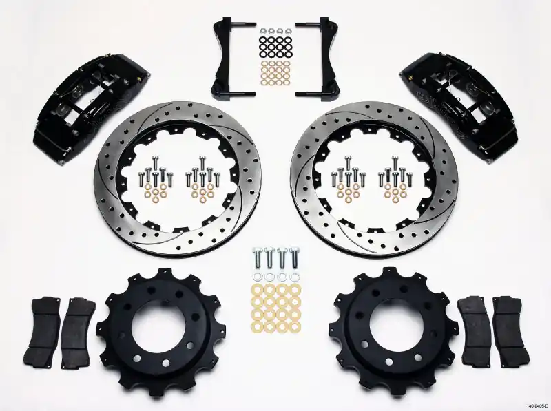 Buy Online Wilwood TC6R Rear Kit 16.00in Drilled 1999-2010 GM H2 / 2500 4.63 Cntr — PMD Premier Motoring Development