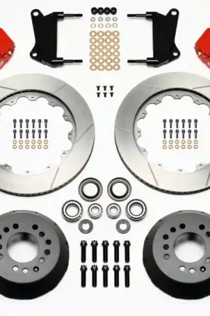 Wilwood Narrow Superlite 6R Front Hub Kit 14.00in Red 67-69 Camaro 64- — PMD Premier Motoring Development Top Pick