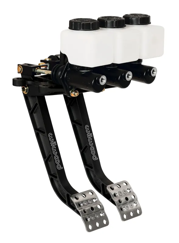 Wilwood Reverse Swing Triple Master Cylinder Pedal w/Balance Bar — PMD Premier Motoring Development Editor’s Pick