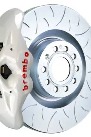 Price Cut Brembo 15-19 Golf R Front GT BBK 6 Piston Cast 380x34 2pc Rotor Slotte — PMD Premier Motoring Development