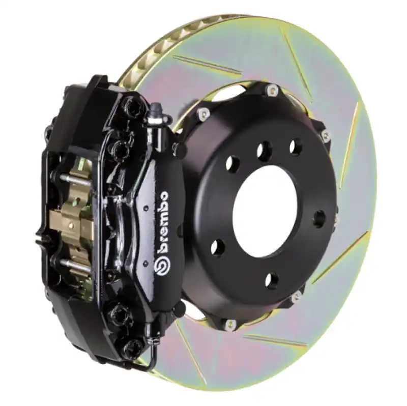 Viral Brembo 10-14 E350 Sedan/12-14 CLS350 Rr GT BBK 4 Pist Cast 2pc 328x28— PMD Premier Motoring Development