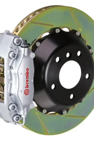 Instant Buy Brembo 07-08 G35/G35S Sedan Rr GT BBK 4Pis Cast 345x28 2pc Rotor Slott — PMD Premier Motoring Development