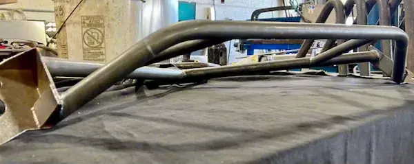 Arched 4-Point Xtreme Rear Brace; Gloss Black Affordable