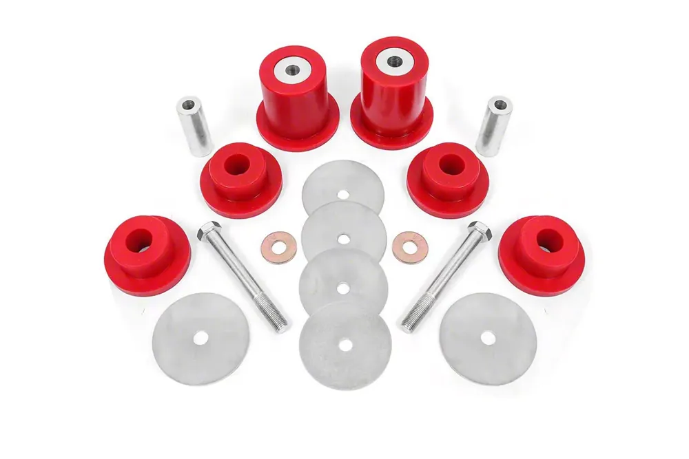 BMR Differential Mount Housing Bushing Kit; Polyurethane; Red Discount
