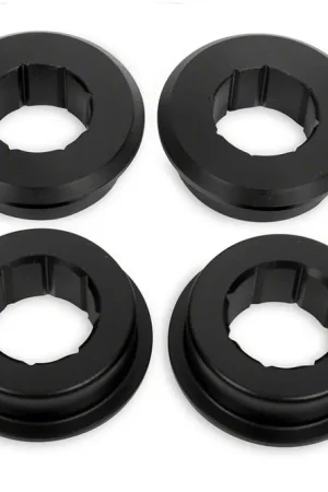 In Demand BMR Rear Lower Control Arm Bushing Kit; Delrin Black