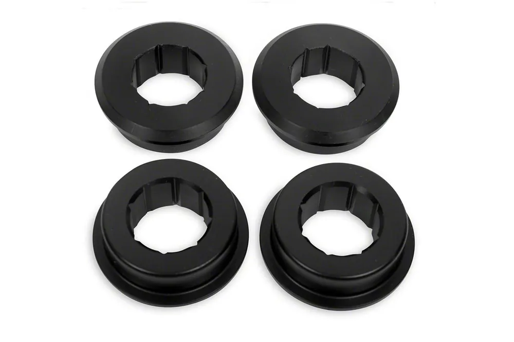 In Demand BMR Rear Lower Control Arm Bushing Kit; Delrin Black