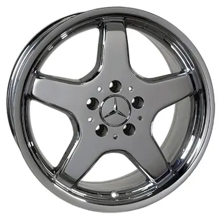 17 inch Chrome Five Spoke 4 wheel set Hot Deal