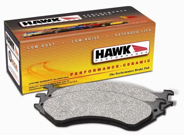 Crafted GMC K1500 Hawk Performance Ceramic Brake Pads - HB332Z654