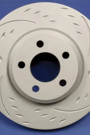 BMW 5 Series SP Performance Diamond Slot Vented Front Rotors - D06-283 Must Have