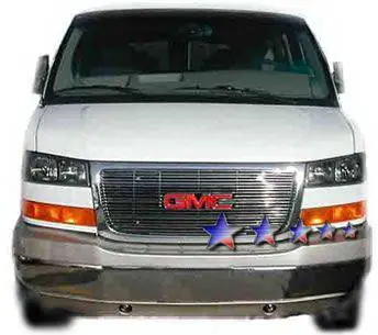 GMC Savana APS Billet Grille - Upper - Stainless Steel - G65476S Hot Deal