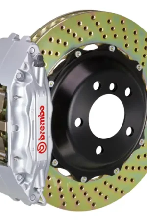 Limited Edition Brembo 82-89 6-Series Front GT BBK 4 Piston Cast 2pc 332x32 2pc Rotor— PMD Premier Motoring Development