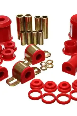 Best Choice Energy Suspension 00-1/01 Mitsubishi Eclipse FWD Red Hyper-flex Master — PMD Premier Motoring Development