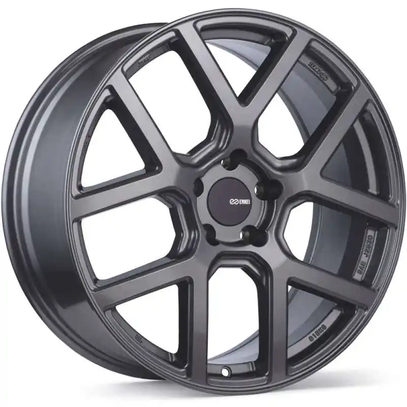 Best Choice Enkei YX-5 17x7.5 5x114.3 40mm Offset 64.1mm Bore Gunmetal Wheel — PMD Premier Motoring Development