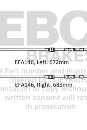 EBC 2008-2010 BMW M3 4.0L (E90) Front Wear Leads — PMD Premier Motoring Development Secure Checkout