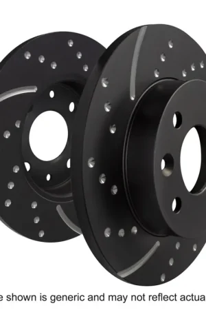 Bargain EBC 16-18 Ford Focus RS 3GD Dimpled & Slotted Sport Rear Rotors — PMD Premier Motoring Development