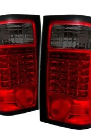 Spyder Ford Ranger 01-05 LED Tail Lights Red Smoke ALT-YD-FR98-LED-RS — PMD Premier Motoring Development Premium