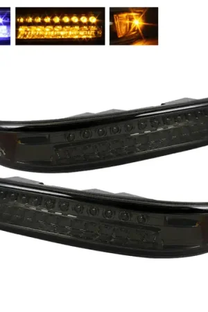 xTune Chevy Silverado 99-02 LED Amber Bumper Lights Smoke CBL-CS99-LED — PMD Premier Motoring Development Bulk Order