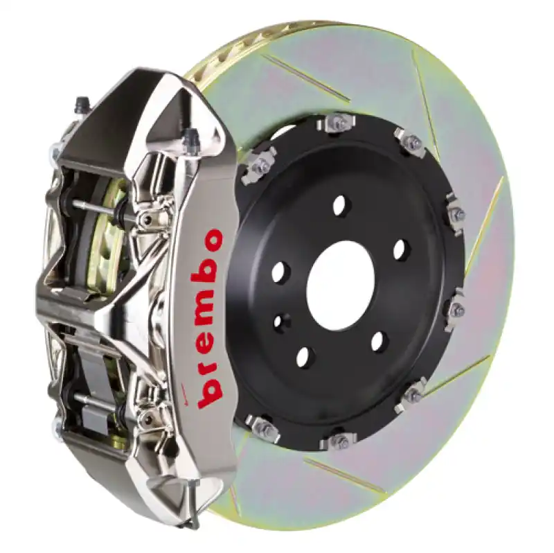 Brand New Brembo 14-18 A250/14-19 CLA250 Fr GTR BBK 6 Piston Billet 380x34 2pc R — PMD Premier Motoring Development