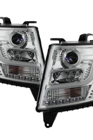 Spyder Chevy Tahoe / Suburban 2015 -2016 Projector Headlights - DRL LE — PMD Premier Motoring Development Special Offer