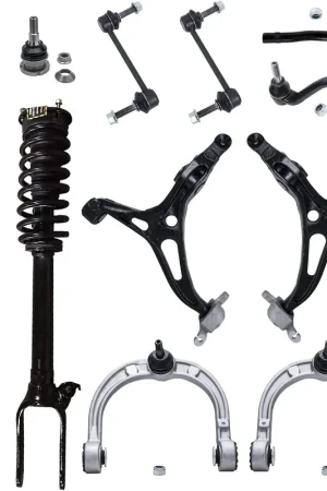 12pc Front Struts Control Arms Outer Tie Rods Sway Bar Links Suspension Kit Free Delivery