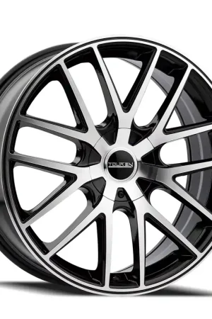 Touren TR60 Gloss Black Machined Wheel; 20x8.5; 40mm Offset Limited Edition