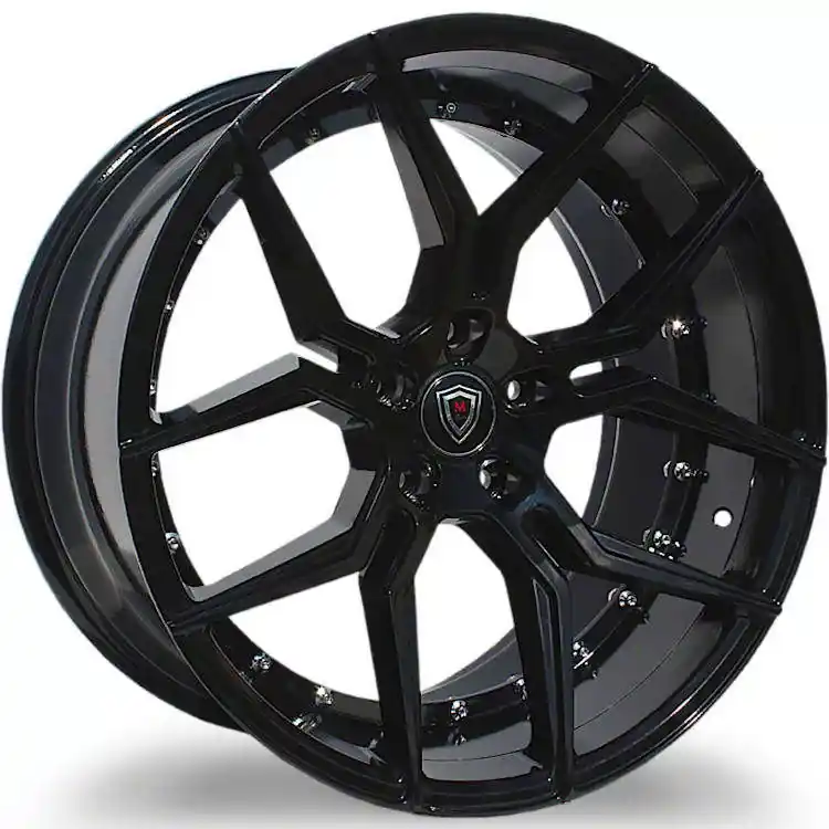 Marquee Wheels M1000 Gloss Black Wheel; 20x9; 15mm Offset Modern