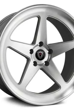 Final Sale Marquee M9535 Wheel 20x10.5 5x114.3 Silver Machined 35mm - FREE T-SHIRT INCLUDED!