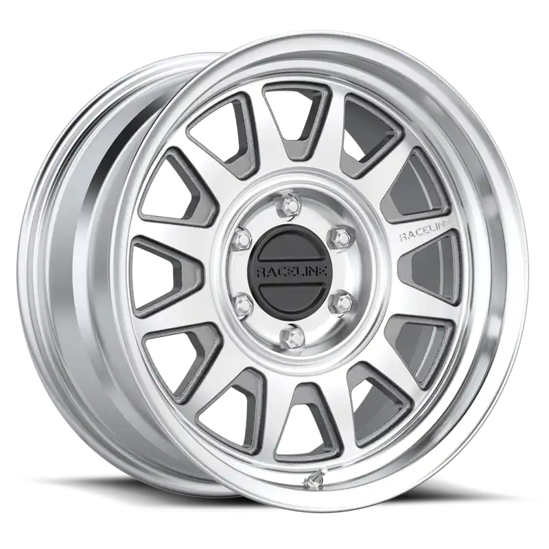Exclusive Raceline 952Mc Aero Wheel 17x8.5 5x150 Machined 0mm - FREE T-SHIRT INCLUDED!