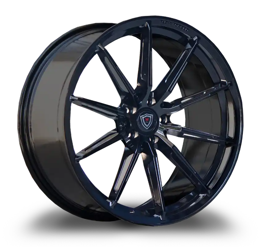 Top Pick Marquee M1008 Wheel 20x9.5 5x120 Gloss Black 45mm - FREE T-SHIRT INCLUDED!