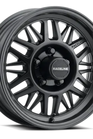 Cheap Raceline Ryno Trailer Wheel 15x6 6x139.7 Satin Black 0mm - FREE T-SHIRT INCLUDED!