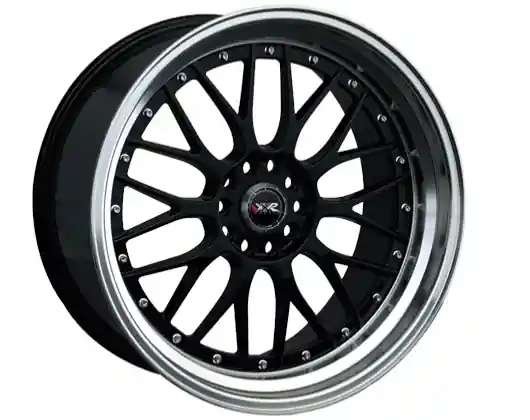 Handmade Xxr 521 Wheel 18x8.5 5x100 & 5x114.3 Black w/ Machined Lip 35mm