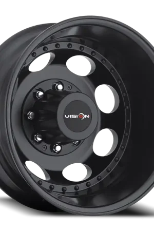 Express Delivery Vision - Hauler 181 Dually Wheel 17x6.5 8x200 Matte Black -143mm