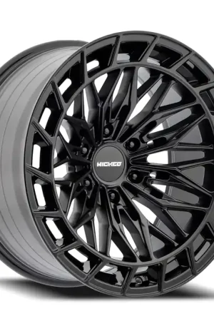 Wicked Offroad W829 Wheel 20x10 6x139.7 Satin Black w/ Gloss Black Lip -24mm W829200655-24GS Budget