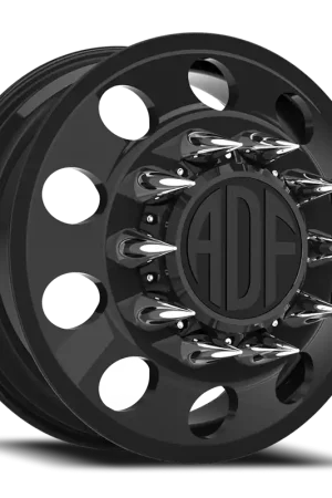 Brand New Adf Classic Dually Wheel - 22x8.25 8x165.1 Gloss Black 144mm - MINIMUM PURCHASE OF 4 - FREE T-SHIRT INCLUDED!