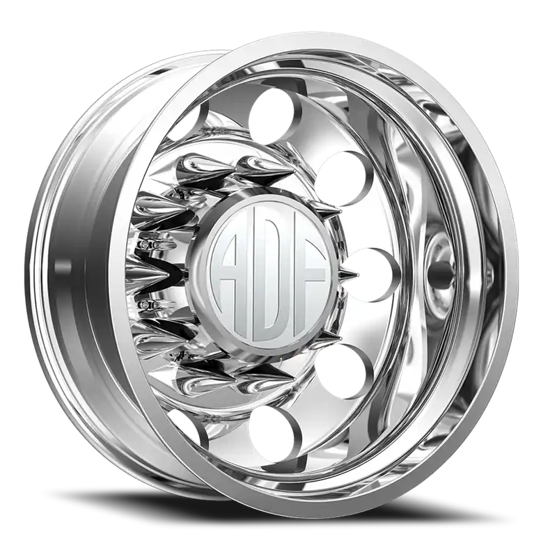 Adf Classic Dually Wheel 24x8.25 8x170 Polished -167mm - MINIMUM PURCHASE OF 4 - FREE T-SHIRT INCLUDED! Price Cut
