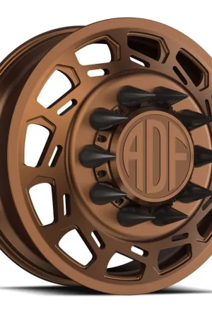 Adf Payload Right Dually Wheel - 22x8.25 8x165.1 Bronze 144mm - MINIMUM PURCHASE OF 4 - FREE T-SHIRT INCLUDED! Same Day Shipping