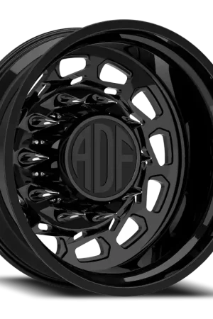 Adf Payload Right Dually Wheel 22x8.25 8x170 Gloss Black -167mm - MINIMUM PURCHASE OF 4 - FREE T-SHIRT INCLUDED! Limited Offer