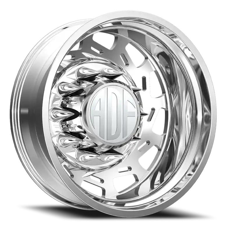 Exclusive Offer Adf Payload Left Dually Wheel 20x8.25 8x200 Polished -167mm - MINIMUM PURCHASE OF 4 - FREE T-SHIRT INCLUDED!