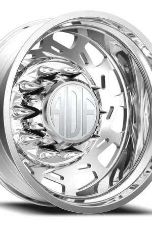 Adf Payload Right Dually Wheel 20x8.25 10x225 Polished -167mm - MINIMUM PURCHASE OF 4 - FREE T-SHIRT INCLUDED! Weekend Sale
